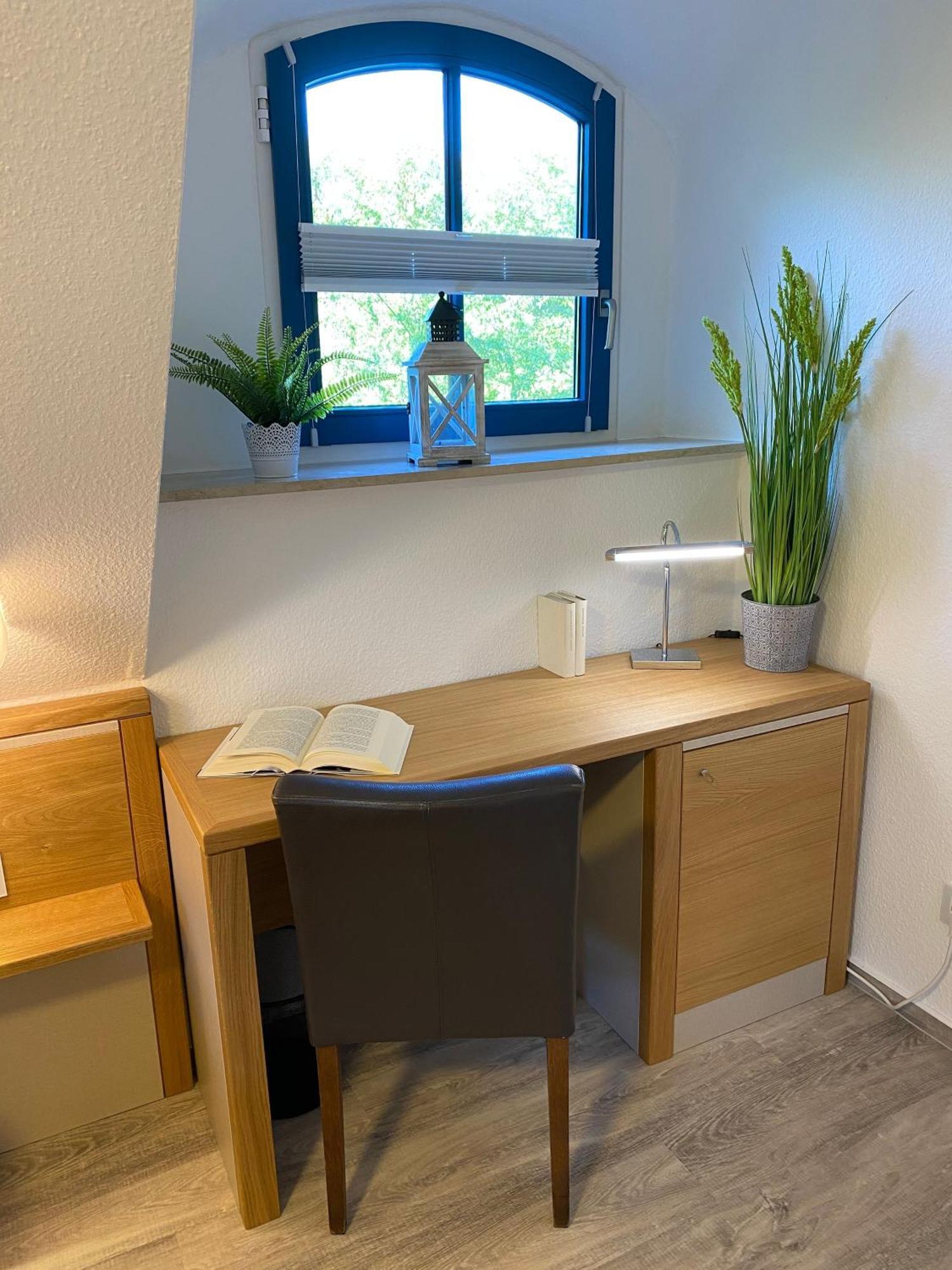 Familienfreundliches Reetdachhaus Weissdorn 2 Villa Puddemin Ngoại thất bức ảnh
